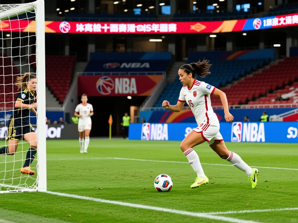 国际足球大赛上，女子队伍高效作战  第2张