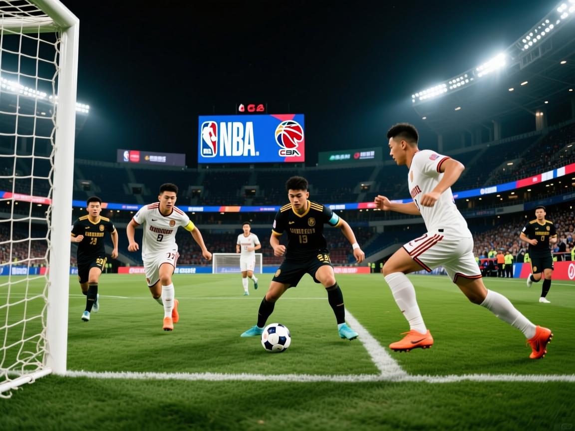 足球热潮涌动，球员们竭尽所能拼搏战斗  第3张