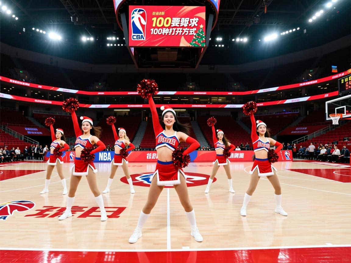 北京啦啦队上新舞蹈视频：圣诞的100种打开方式  第3张